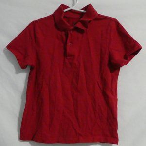 H&M BASIC, kid's xs, organic cotton, short sleeve polo shirt, EUC